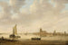 Näkymä Dordrechtista Dordtse Kililtä - Jan van Goyen — näkymä teoksesta