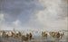 Talvinenäyttämö jäällä - Jan van Goyen — näkymä teoksesta