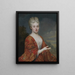 Portrait de Theresia Mechtildis Schilders - Jan van Helmont — kehystetty taideteos seinällä