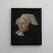 Portrait d'une femme - Jan van Scorel — kehystetty taideteos seinällä