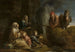 Gitanien leirintämaalaus - Jan van de Venne — näkymä teoksesta