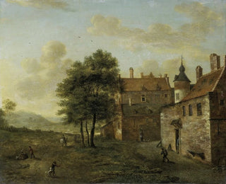 Une maison de campagne - Jan van der Heyden — näkymä teoksesta