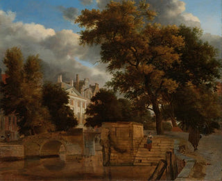 Jan van der Heyden - The Stone Bridge.webp