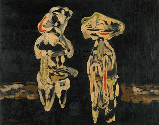 Figures - Jankel Adler — näkymä teoksesta
