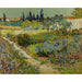 Maalauksen jäljennös Puutarha Arlesissa - Vincent van Gogh