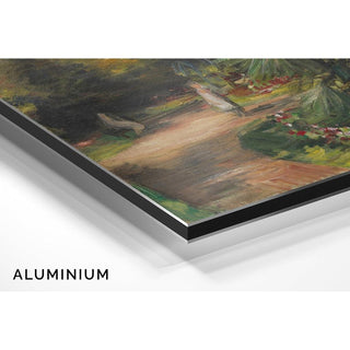 Jardin avec palmier et deux figures féminines - Max Liebermann | Reproduction Tableau Décoration murale affiche copie