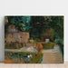 Maalauksen jäljennös Jardin de los Adarves, Alhambra, Granada - Joaquín Sorolla