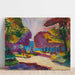 Maalauksen jäljennös Jardin du Luxembourg - Henri Matisse