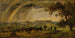 Ohimenevä sadekuuro Adam ja Eevin vuorilla - Jasper Francis Cropsey — näkymä teoksesta