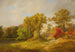 Syksyinen maisemamaalaus koiran ja lampaiden kanssa - Jasper Francis Cropsey — näkymä teoksesta