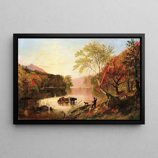Jasper Francis Cropsey - Autumn on the Hudson River.webp