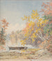 Syksy järvellä - Jasper Francis Cropsey — näkymä teoksesta