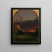 Soirée - Jasper Francis Cropsey — kehystetty taideteos seinällä