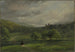 Lulworthin linnan maalaus - Jasper Francis Cropsey — näkymä teoksesta