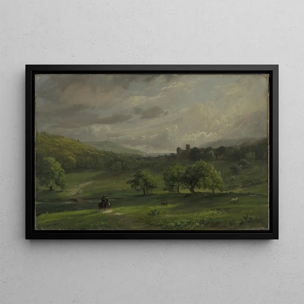 Jasper Francis Cropsey - Lulworth Castle.webp
