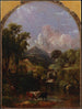 Aamu - Jasper Francis Cropsey — näkymä teoksesta