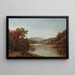 Mont Washingtonin maalaus, New Hampshire - Jasper Francis Cropsey — kehystetty taideteos seinällä