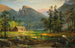 Maison des pionniers, Eagle Cliff, Montagnes Blanches - Jasper Francis Cropsey — näkymä teoksesta