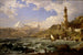 La Côte de Gênes - Jasper Francis Cropsey — näkymä teoksesta