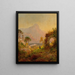 Villa d'Este Tivoli - Jasper Francis Cropsey — kehystetty taideteos seinällä
