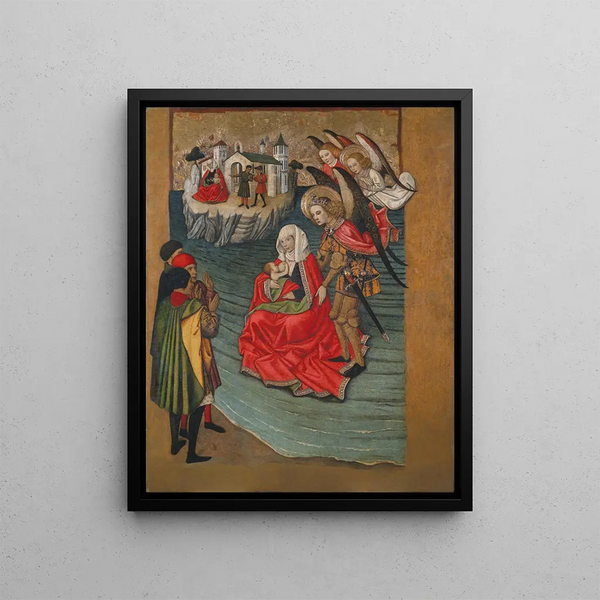 Jaume Huguet - Miracle of Mont SaintMichel.webp
