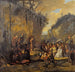 Jean-Baptiste saarnaamassa - Jan Steen — näkymä teoksesta