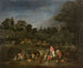 La revanche des paysans - Jean-Antoine Watteau — näkymä teoksesta