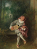 Mezzetín - Jean-Antoine Watteau — näkymä teoksesta