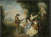 Rakkauden oppitunti - Jean-Antoine Watteau — näkymä teoksesta