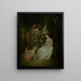 Täydellinen sopimus - Jean-Antoine Watteau — kehystetty taideteos seinällä