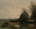 Un étang à Mortain - Jean-Baptiste-Camille Corot — näkymä teoksesta