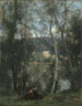 Nainen keräämässä risuja Ville-d'Avrayssä - Jean-Baptiste-Camille Corot — näkymä teoksesta