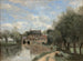 Arleux-du-Nord, le Moulin Drocourt sur la Sens - Jean-Baptiste-Camille Corot — näkymä teoksesta