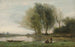 Arleux-du-Nordin maalaus, aukean reunat - Jean-Baptiste-Camille Corot — näkymä teoksesta