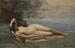 Bacchante meren rannalla - Jean-Baptiste-Camille Corot — näkymä teoksesta