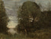 Baigneuses dans une crique boisée - Jean-Baptiste-Camille Corot — näkymä teoksesta
