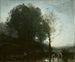 Nymphe et enfant au bain - Jean-Baptiste-Camille Corot — näkymä teoksesta
