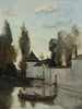 Beaune La Rolande Le Château De La Motte-Bastille - Jean-Baptiste-Camille Corot — näkymä teoksesta