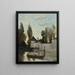 Beaune La Rolande Le Château De La Motte-Bastille - Jean-Baptiste-Camille Corot — kehystetty taideteos seinällä