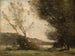 Au bord de la rivière - Jean-Baptiste-Camille Corot — näkymä teoksesta