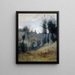 Canteleu - Jean-Baptiste-Camille Corot — kehystetty taideteos seinällä