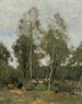 Clairière du Bois Pierre Aux Evaux Près Château-Thierry - Jean-Baptiste-Camille Corot — näkymä teoksesta