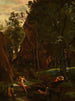 Diane au bain - Jean-Baptiste-Camille Corot — näkymä teoksesta