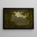 Maisemamaalaus metsänäkymä - Jean-Baptiste-Camille Corot — kehystetty taideteos seinällä