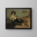 Poika maalainen italialainen - Jean-Baptiste-Camille Corot — kehystetty taideteos seinällä