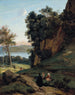 Albano-taulu Italiassa - Jean-Baptiste-Camille Corot — näkymä teoksesta