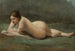 Nuori nainen makaa nurmikolla - Jean-Baptiste-Camille Corot — näkymä teoksesta