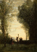 Italialainen tanssi - Jean-Baptiste-Camille Corot — näkymä teoksesta