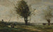 Kohtaaminen tien varrella - Jean-Baptiste-Camille Corot — näkymä teoksesta