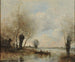 La pêche en barque auprès des saules - Jean-Baptiste-Camille Corot — näkymä teoksesta